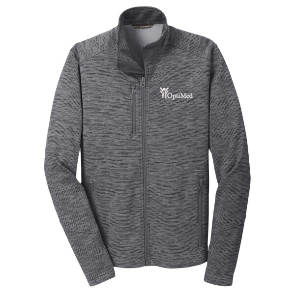 Port Authority® Digi Stripe Fleece Jacket Thumbnail