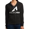 Women's Fitted Jersey Full Zip Hoodie Thumbnail
