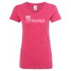 Women’s Glitter V-Neck T-Shirt Thumbnail